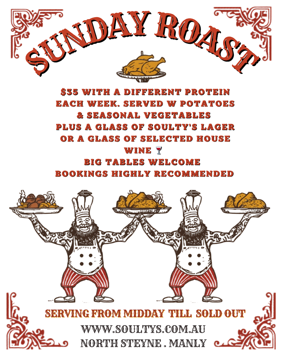 Menu, Soultys