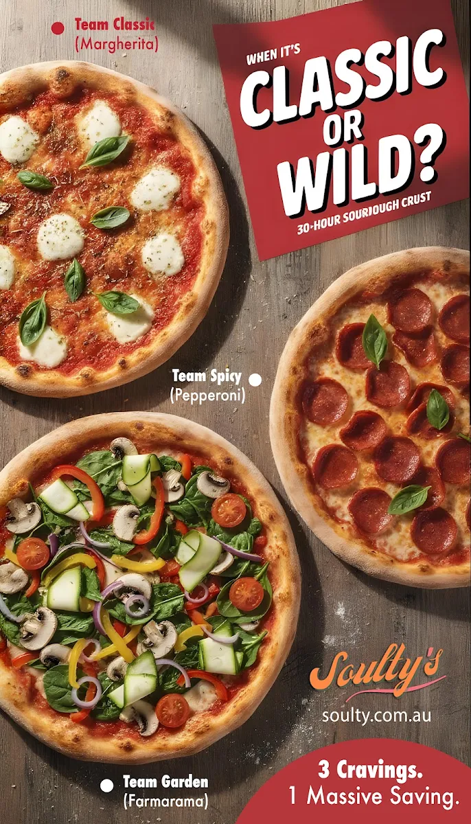 Menu, Soultys
