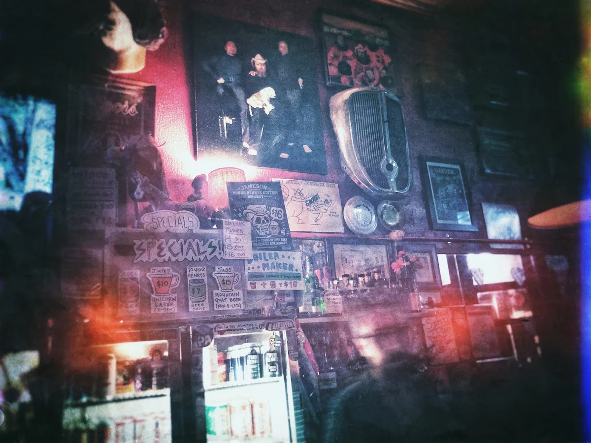 Menu, The Old Bar