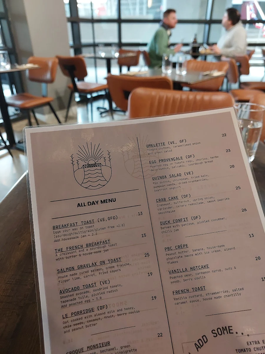 Menu, Bon Matin