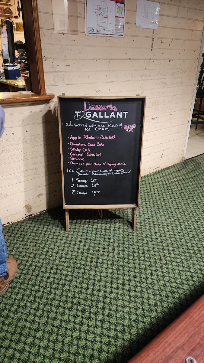 Menu, The Leap Hotel