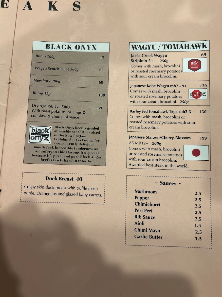 Menu, Smokehouse meat & co Grill & Bar