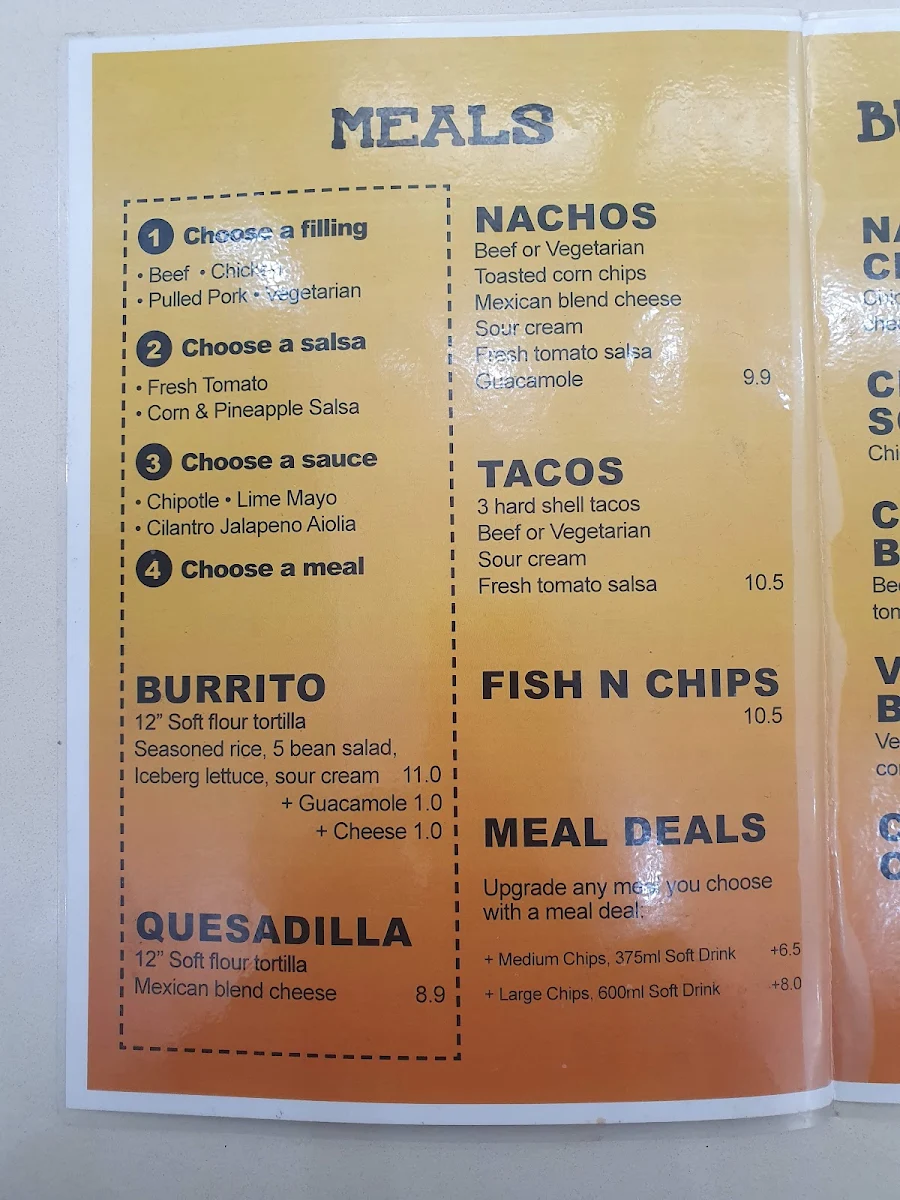 Menu, Little Donkey | Best Coffee | Mexican Food | Best cafe