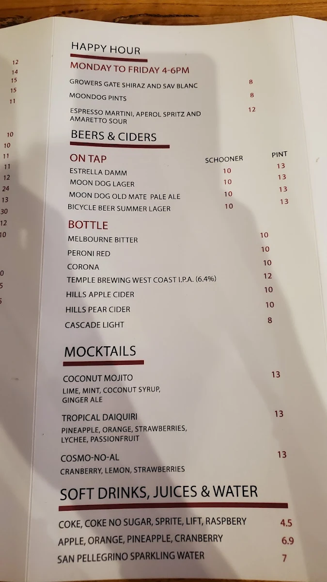 Menu, Macelleria Moonee Ponds the butcher that cooks for you