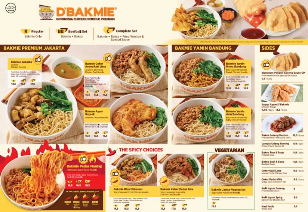 Menu, Martabak Pecenongan 78 & D'Bakmie