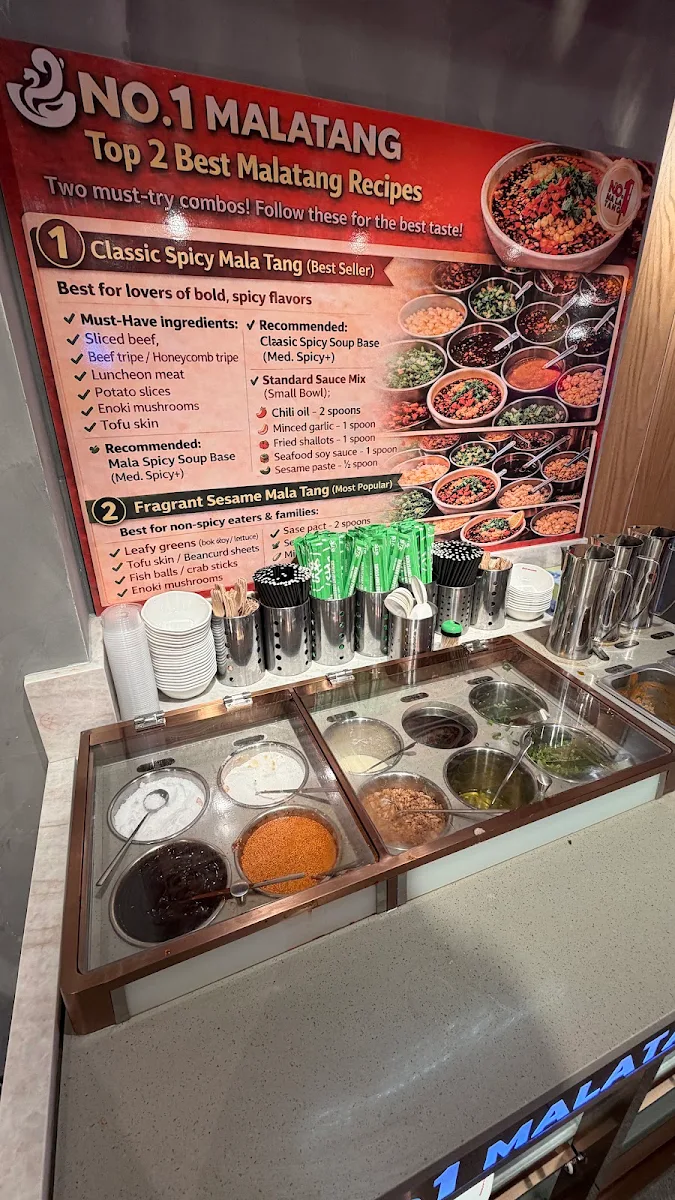 Menu, No.1 Malatang - World Square