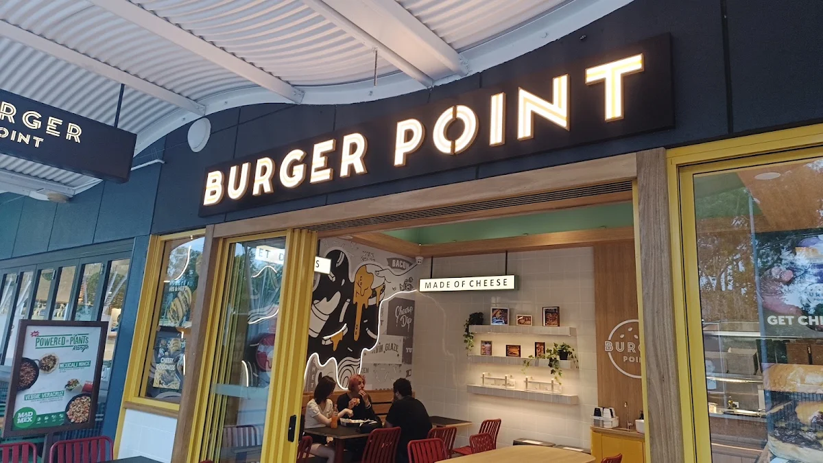 Menu, Burger Point Norwest