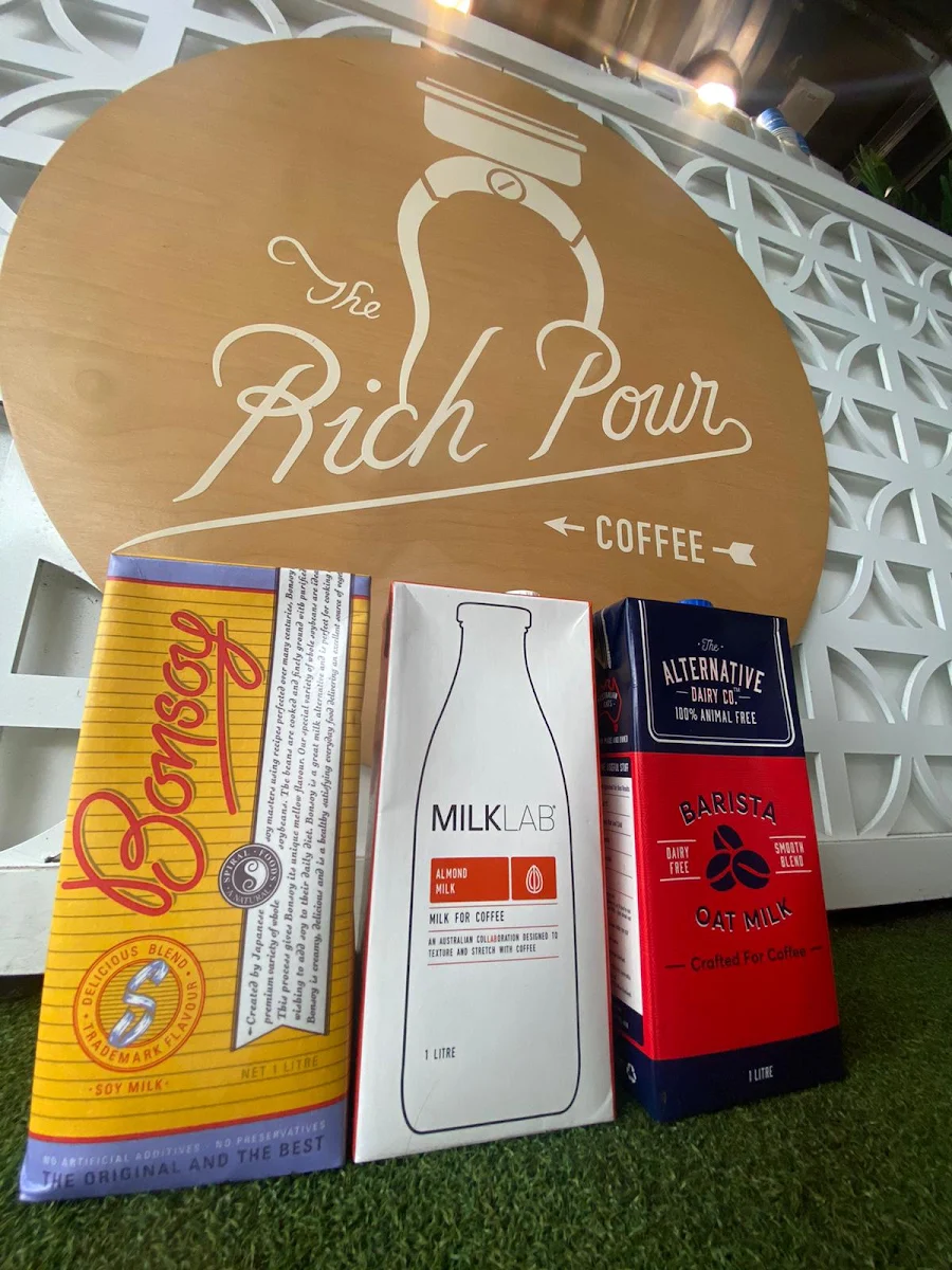 Menu, The Rich Pour Toowong