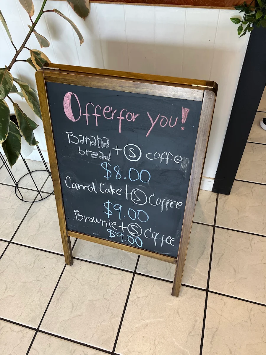 Menu, My Local Espresso