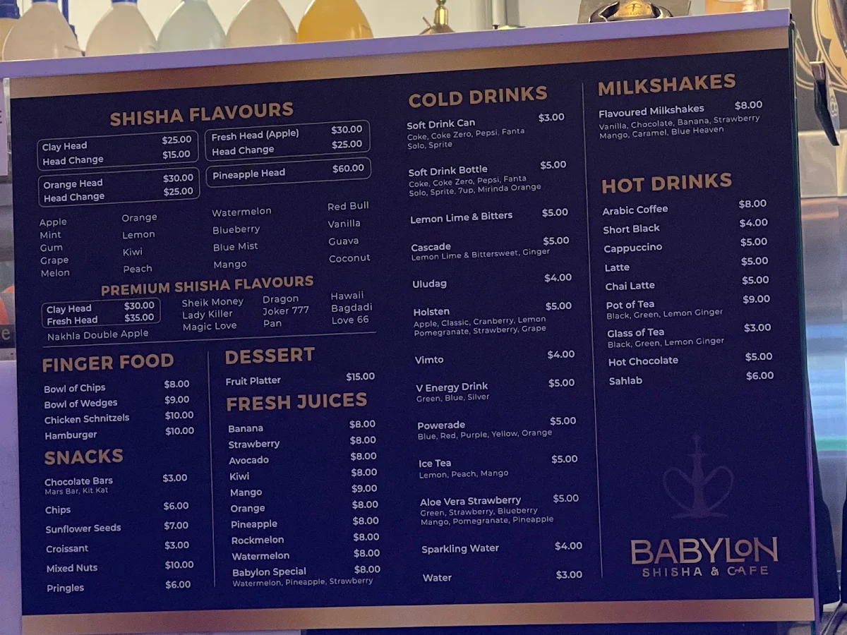 Menu photo 1