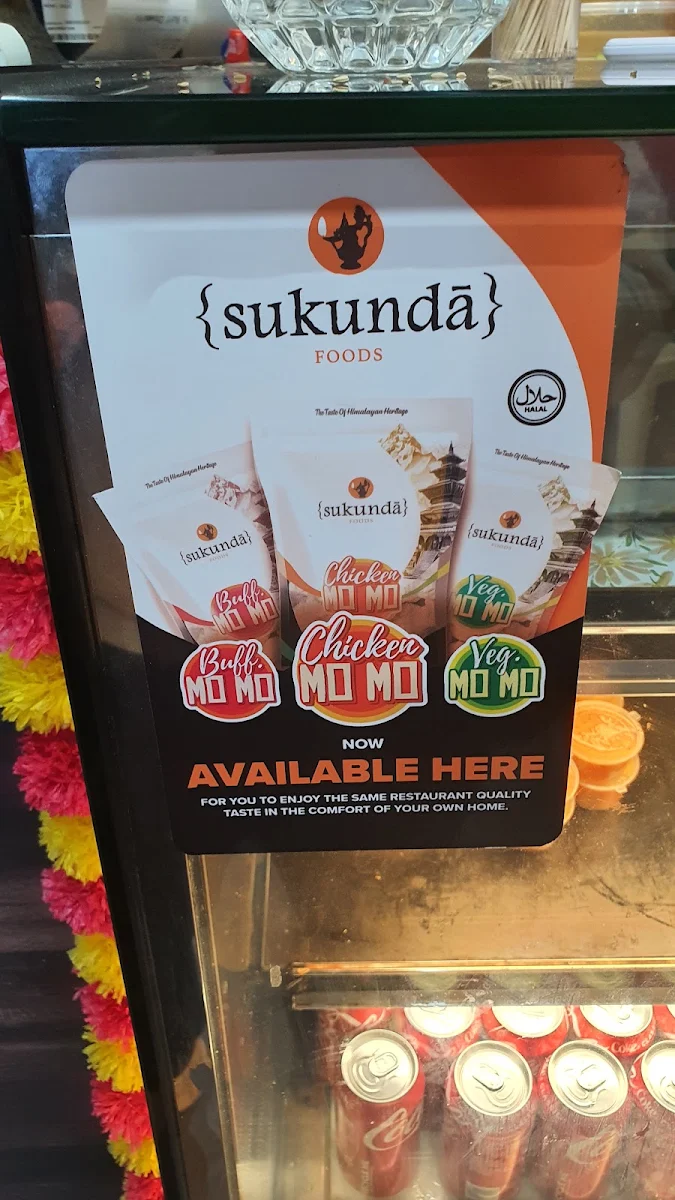 Menu, Sukunda Nepalese Cuisine Glenroy