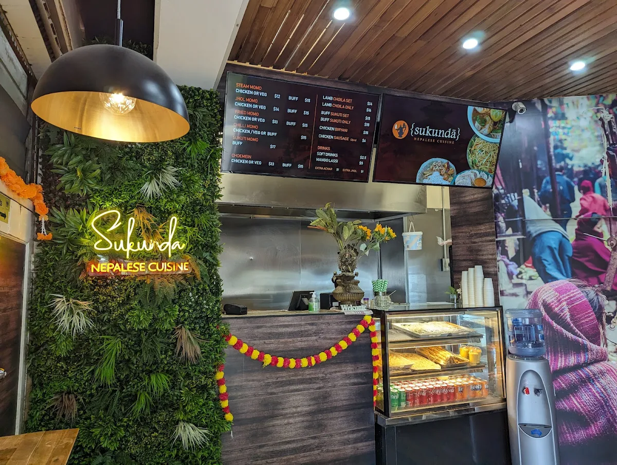 Menu, Sukunda Nepalese Cuisine Glenroy