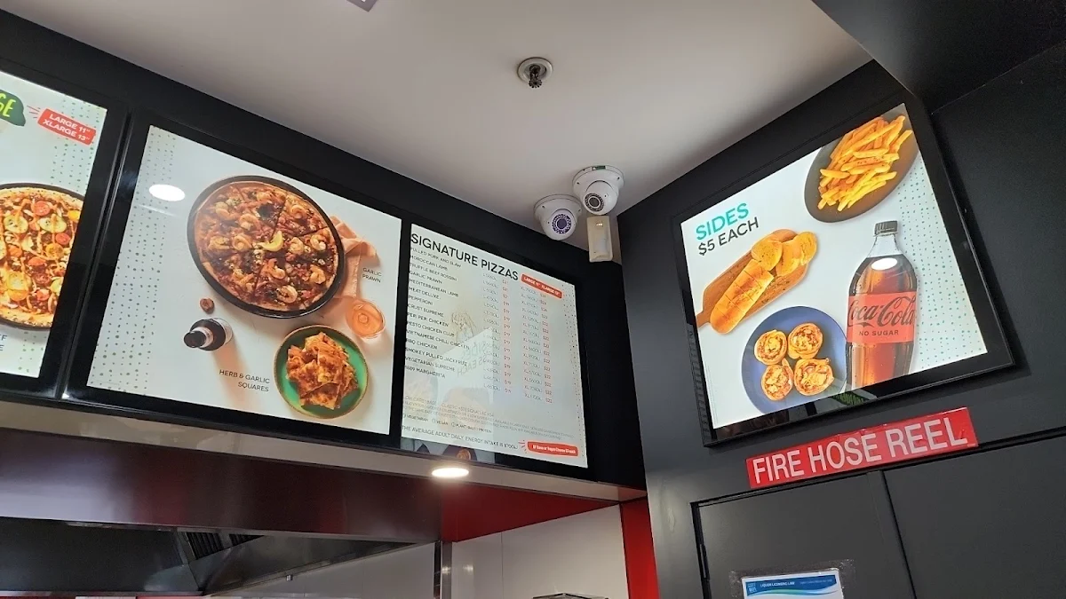 Menu, Crust Pizza Reservoir