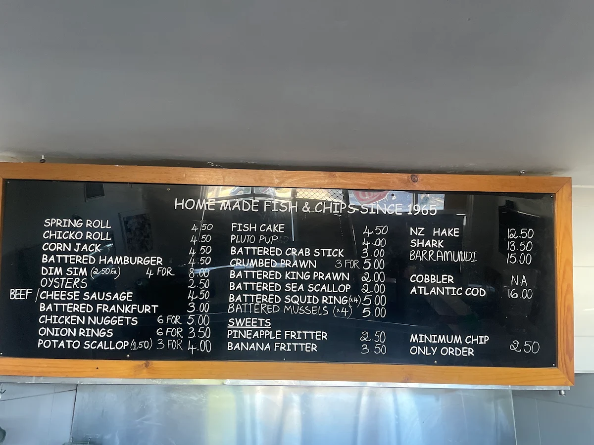 Menu, Chips R Us