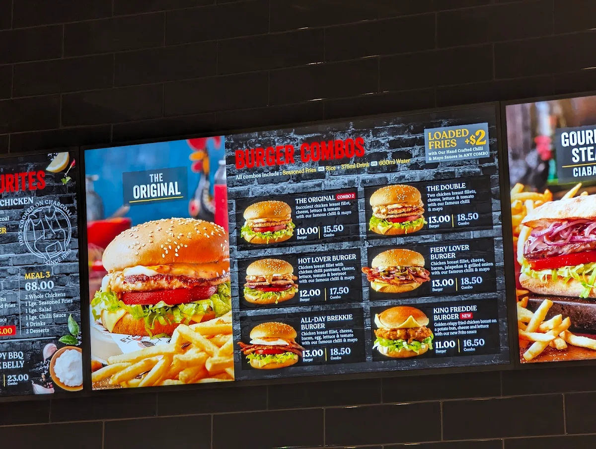 Menu, Frango Marrickville Metro