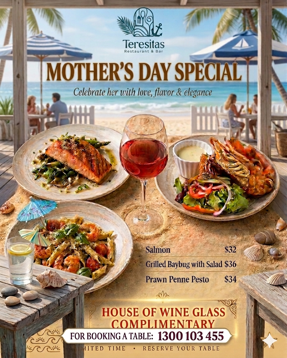 Menu, Teresita's