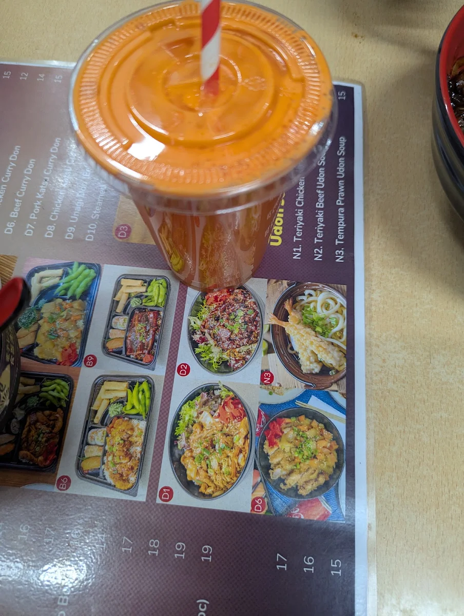 Menu, Lala Sushi