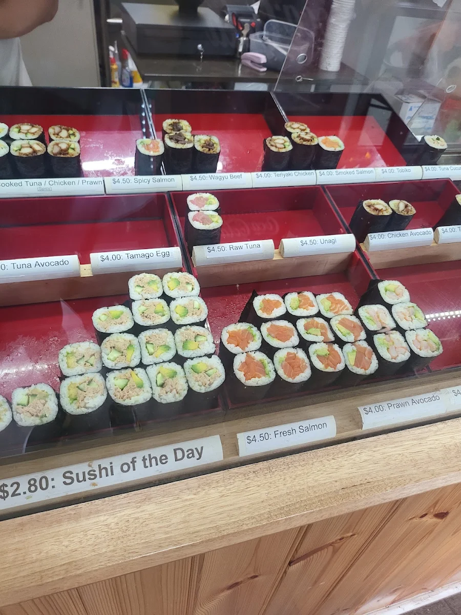 Menu, Lala Sushi