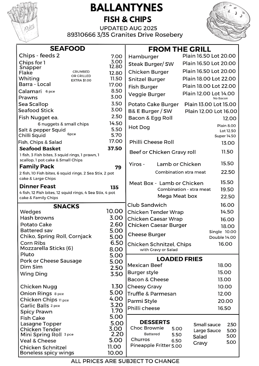 Menu photo 1