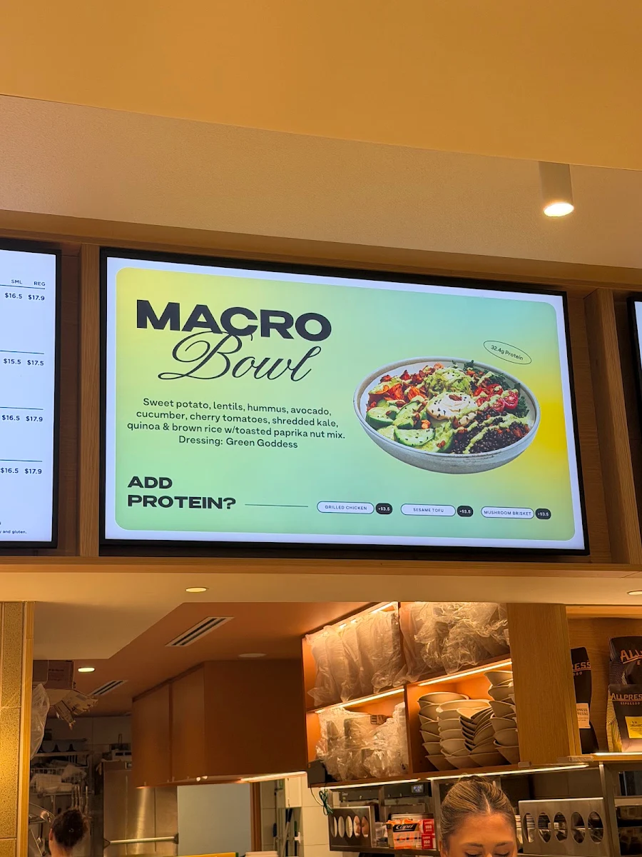 Menu, Cali Press 2 Market St