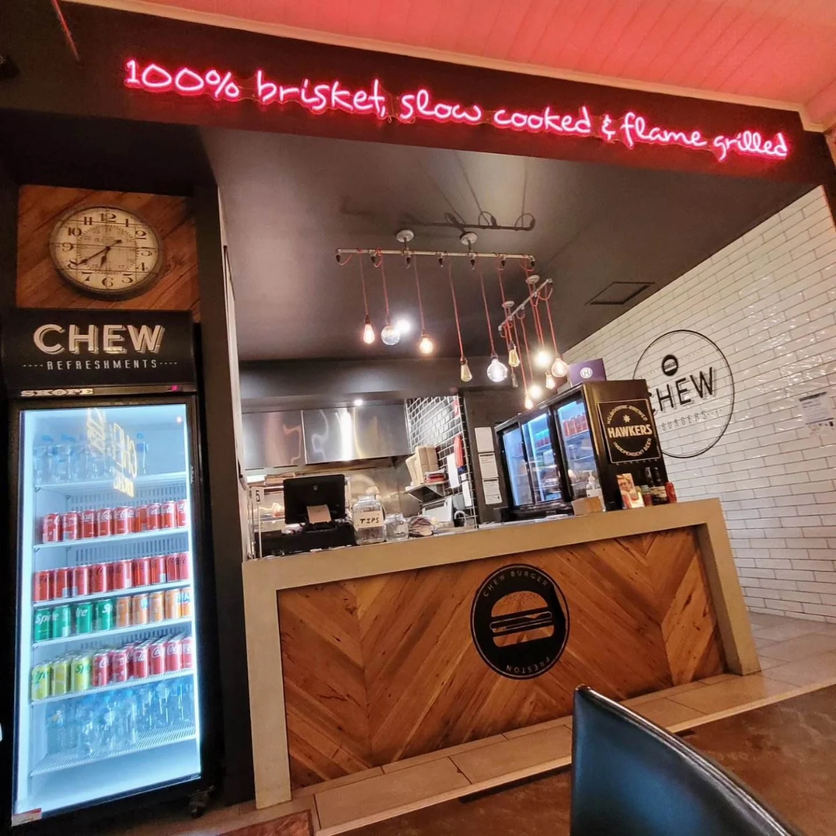 Vibe, Chew Burger