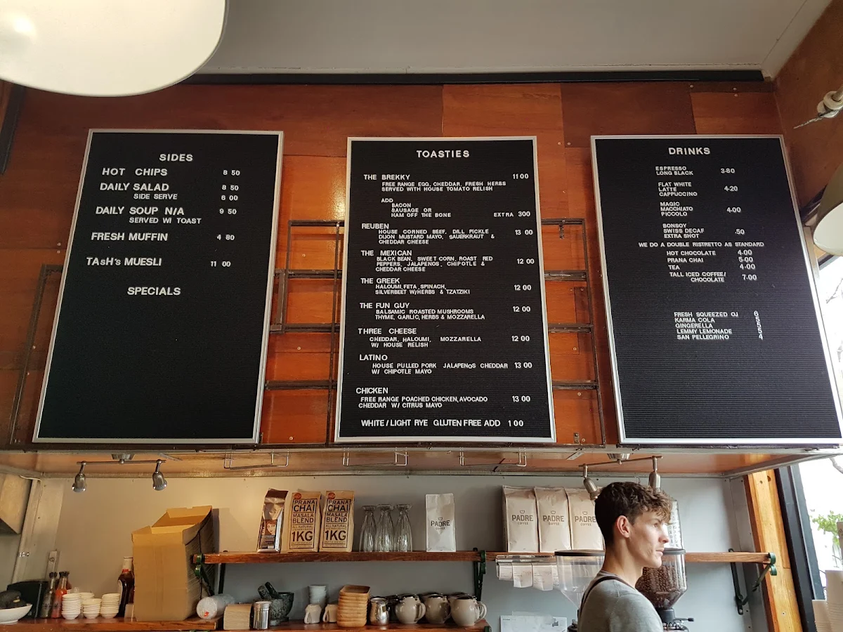 Menu, Aphro & Wolfe