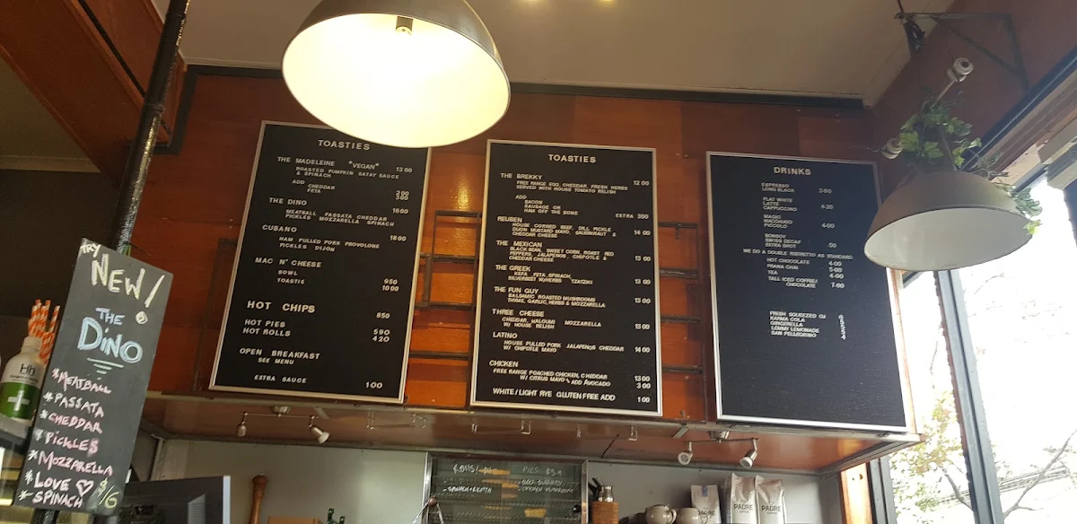Menu, Aphro & Wolfe