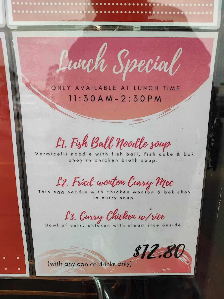 Menu, Malaysian Home Cuisine