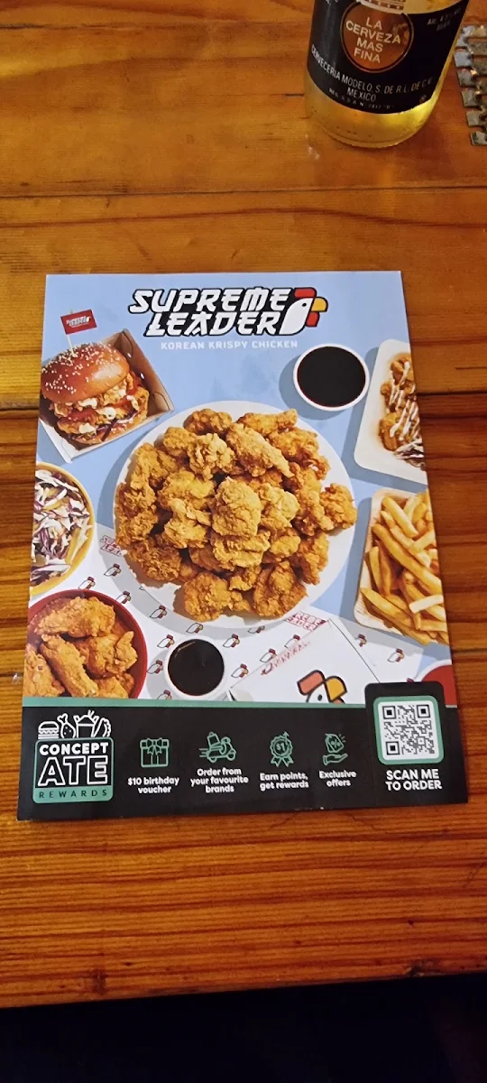Menu, Dante's Hot Chicken Lynbrook