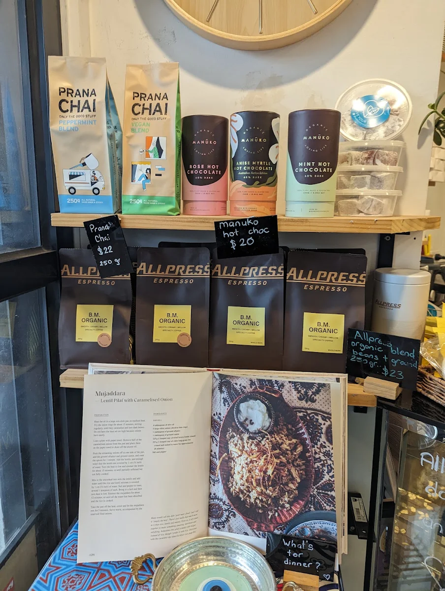 Menu, Love Your Soul Cafe