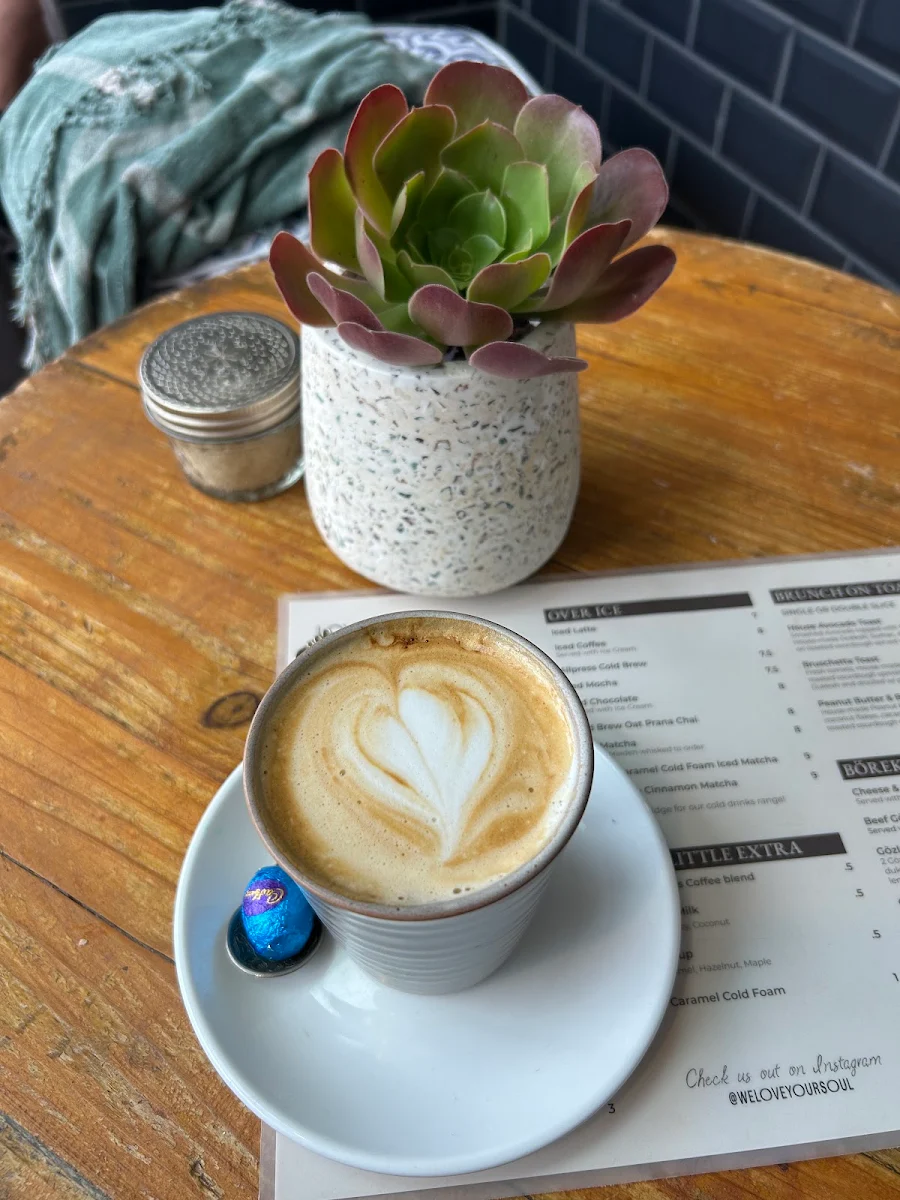 Menu, Love Your Soul Cafe