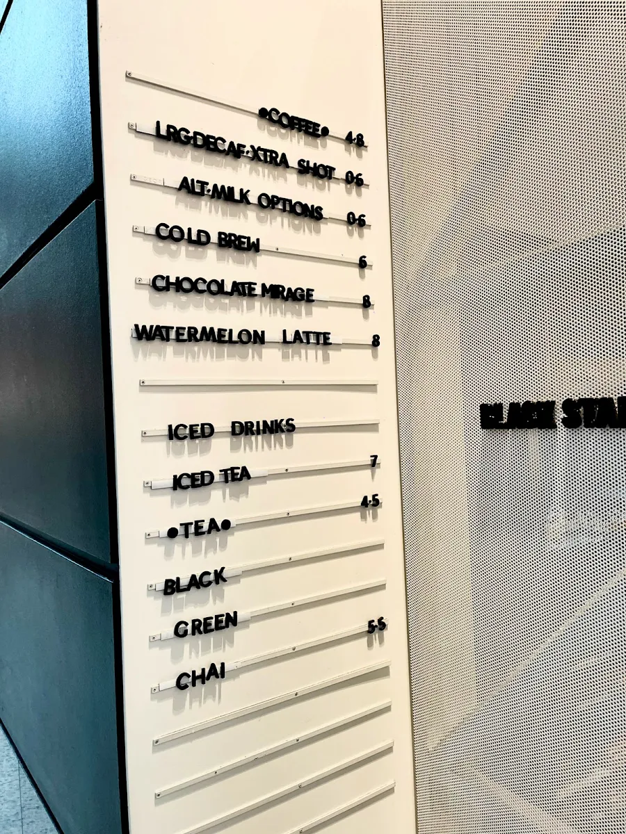 Menu, Black Star Pastry Sydney CBD