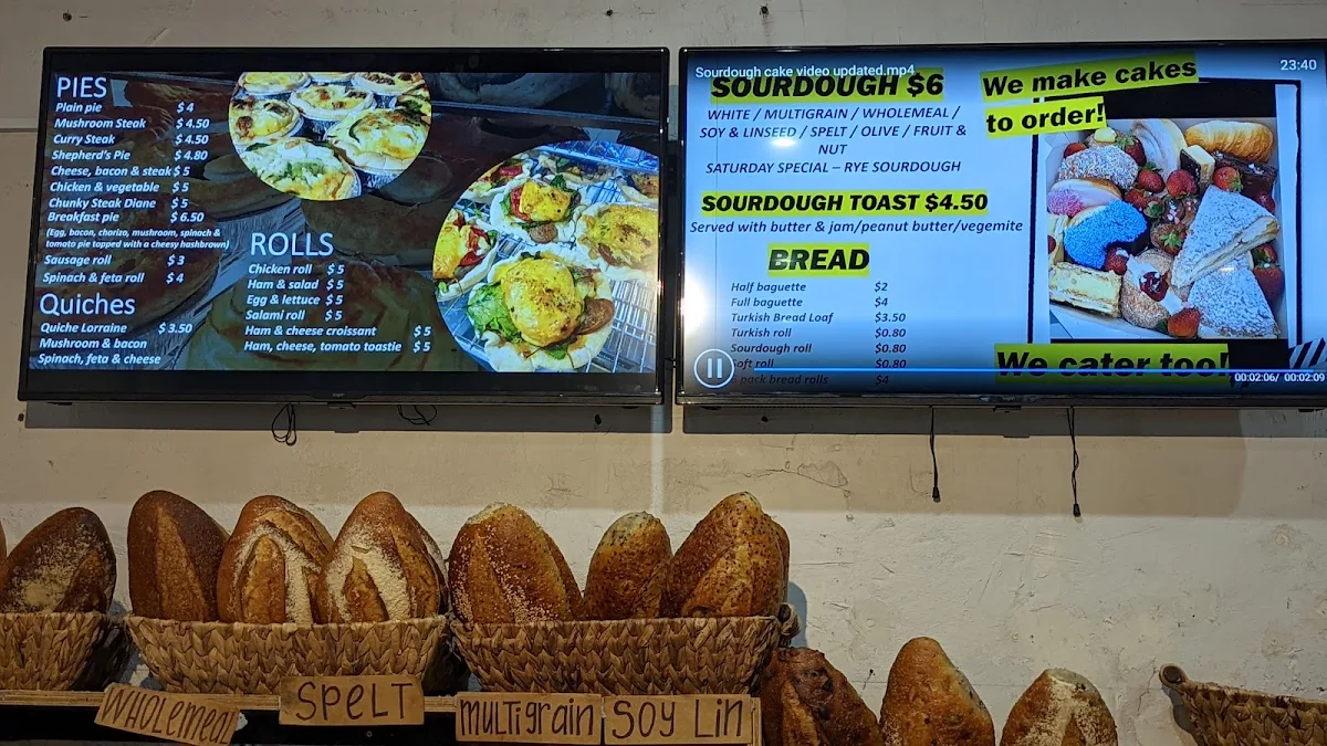 Menu, The Station Patisserie