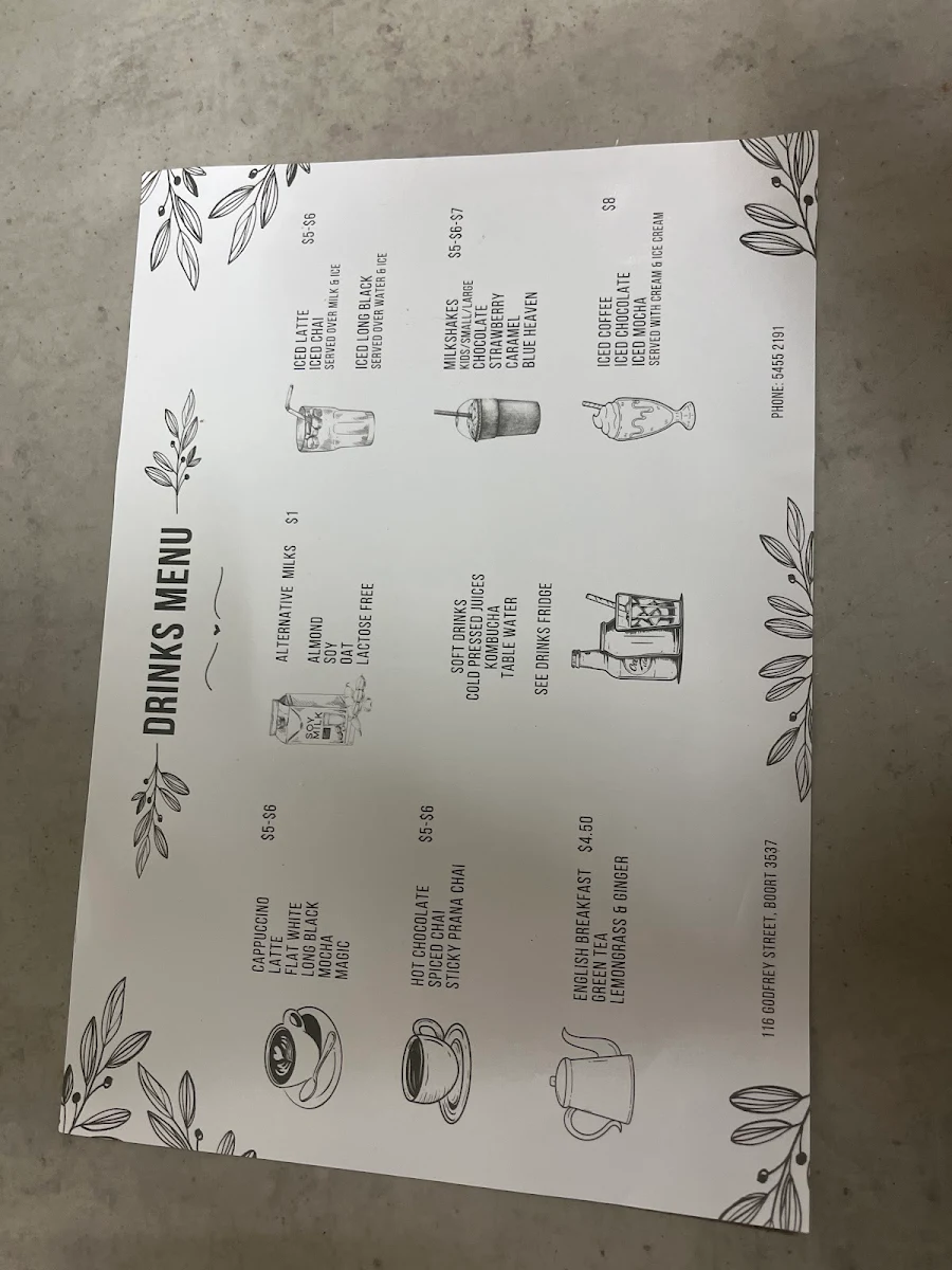 Menu, Godfrey & Bear
