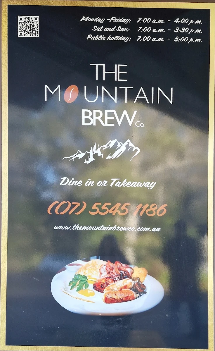 Menu, The Mountain Brew Coffee