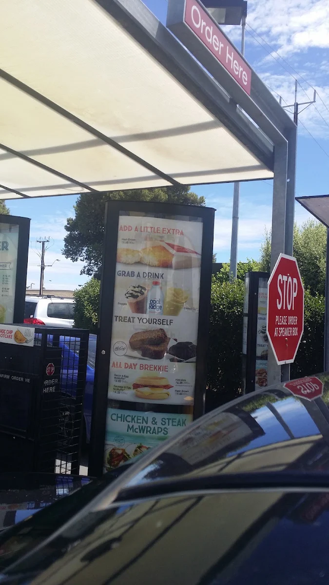 Menu, McDonald's Noarlunga
