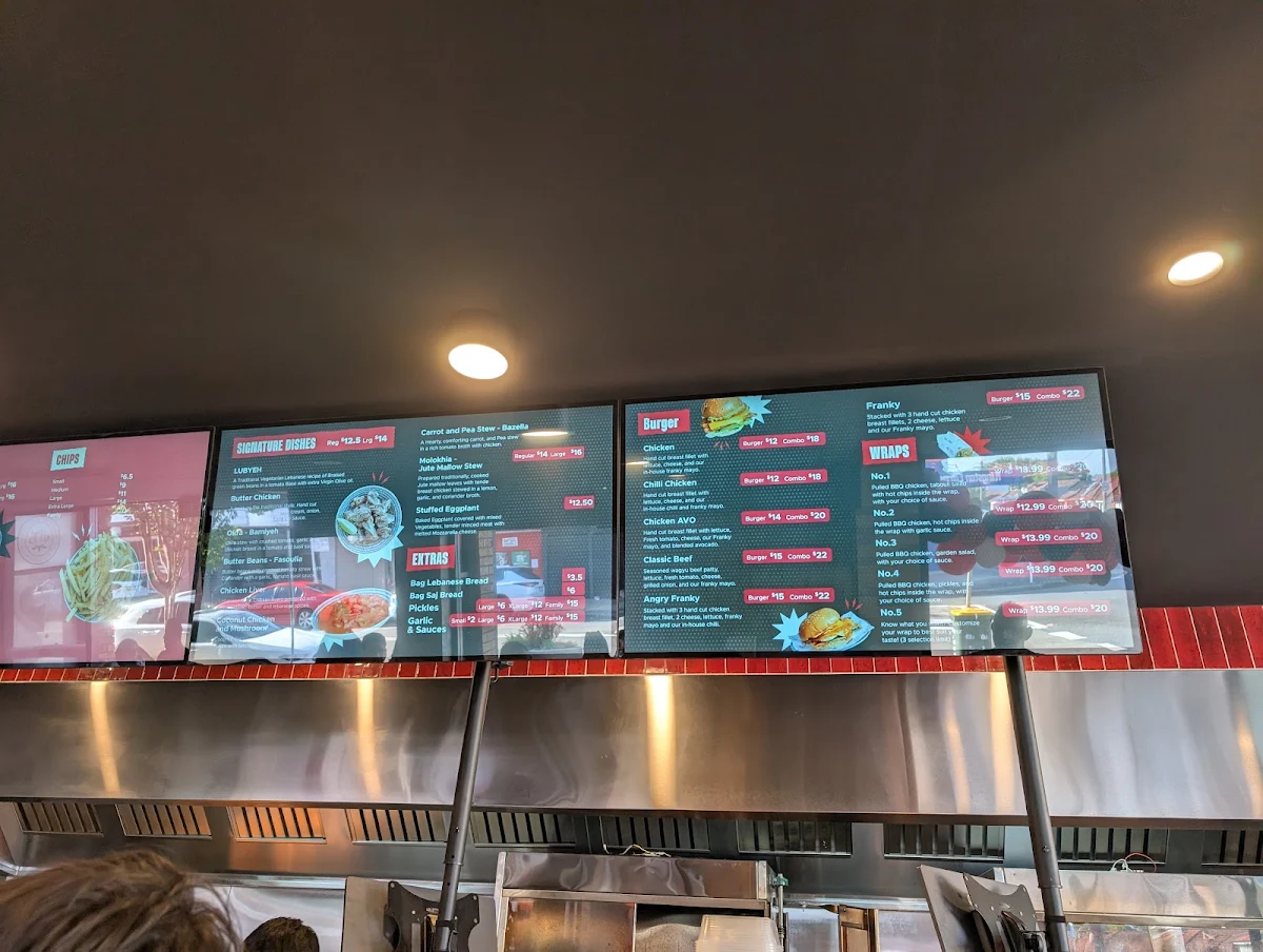Menu, Hariri Chickens Panania