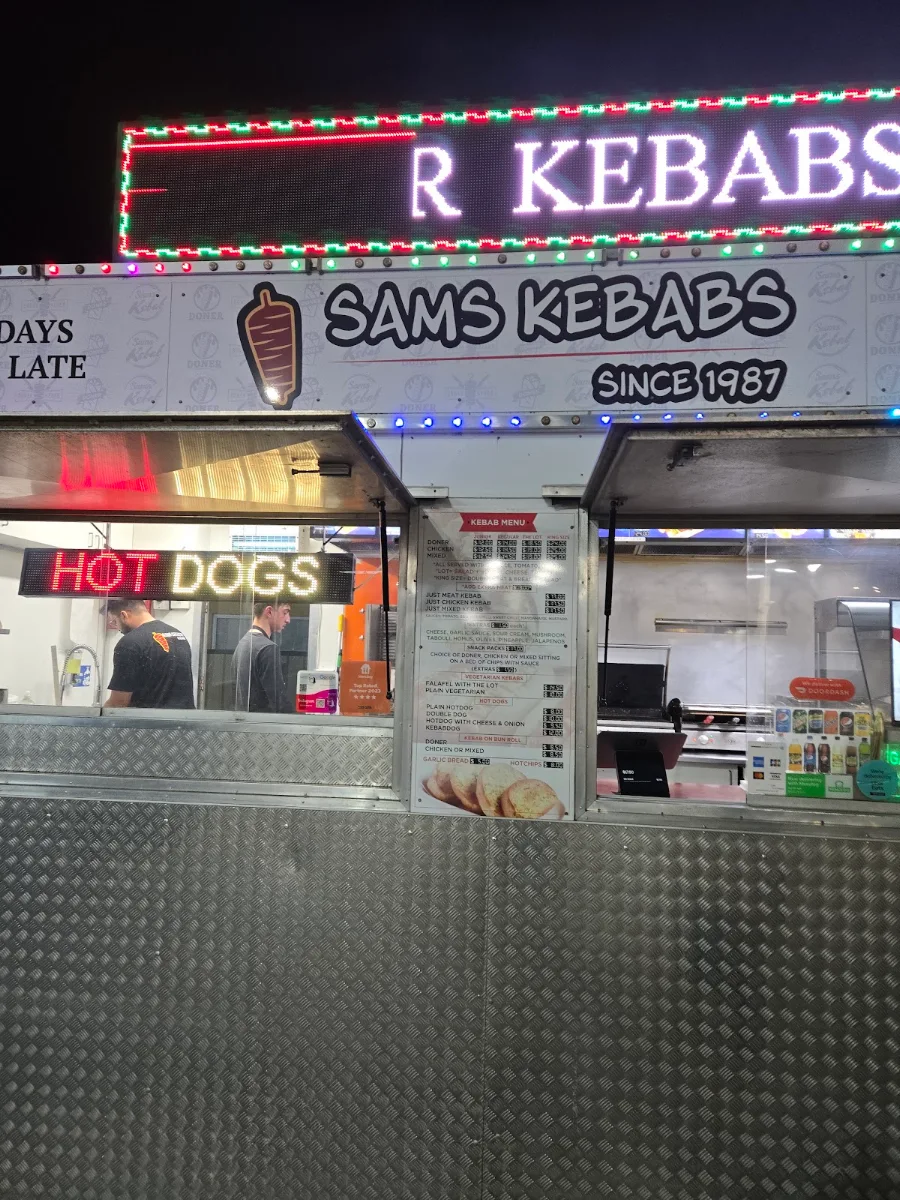 Menu, Sams Kebabs