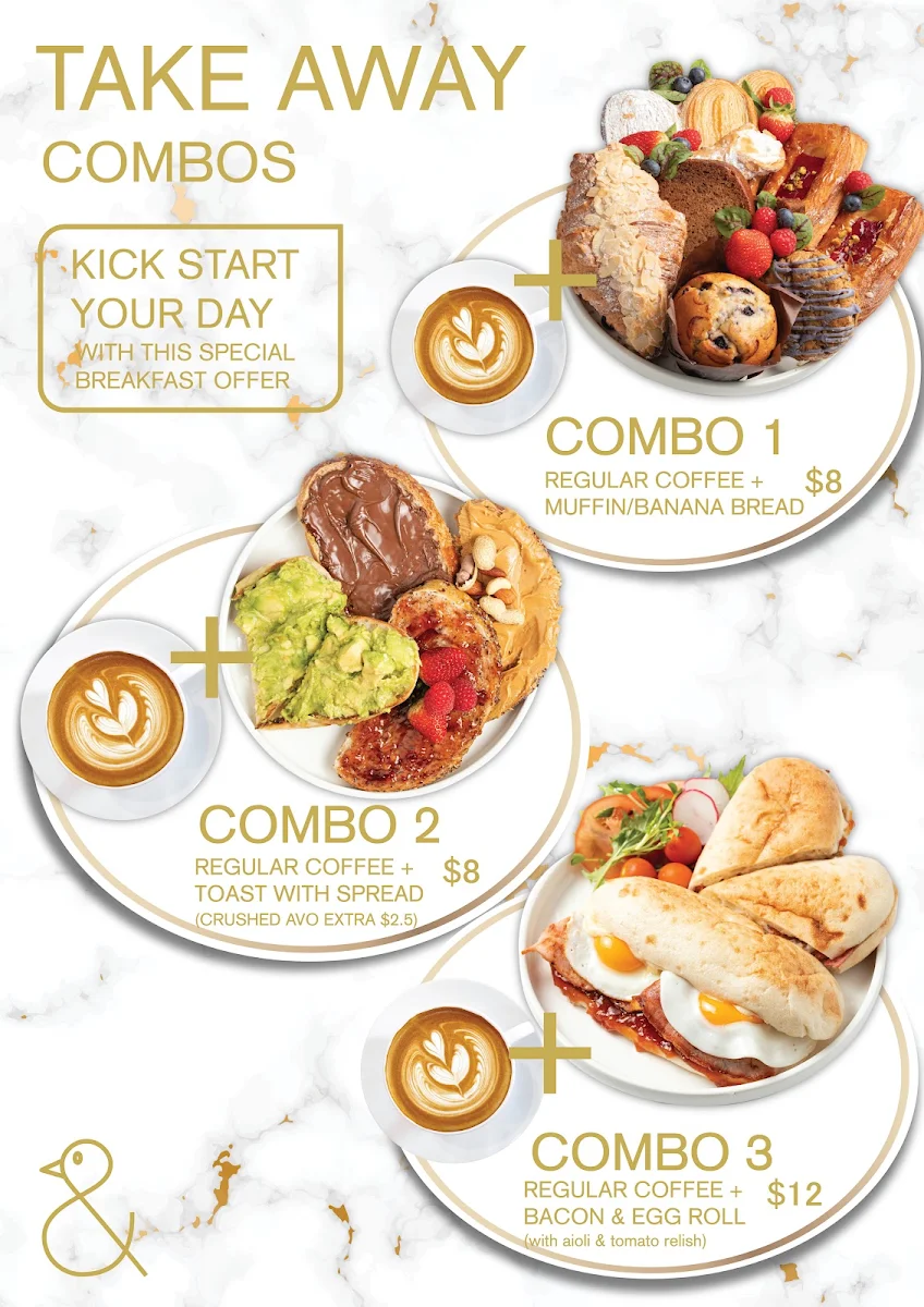 Menu, The Naked Duck Campbell