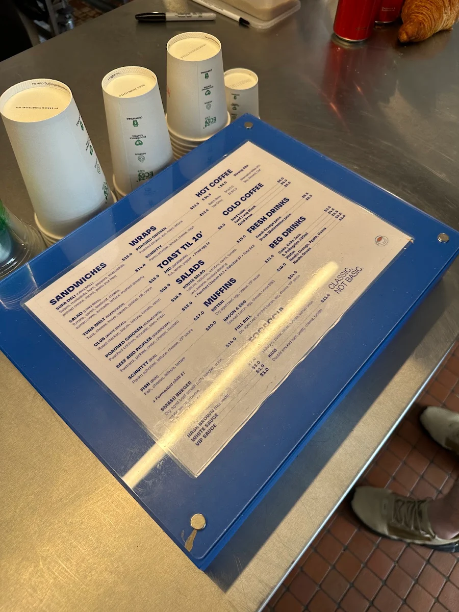 Menu, Kosta's Takeaway Rockdale