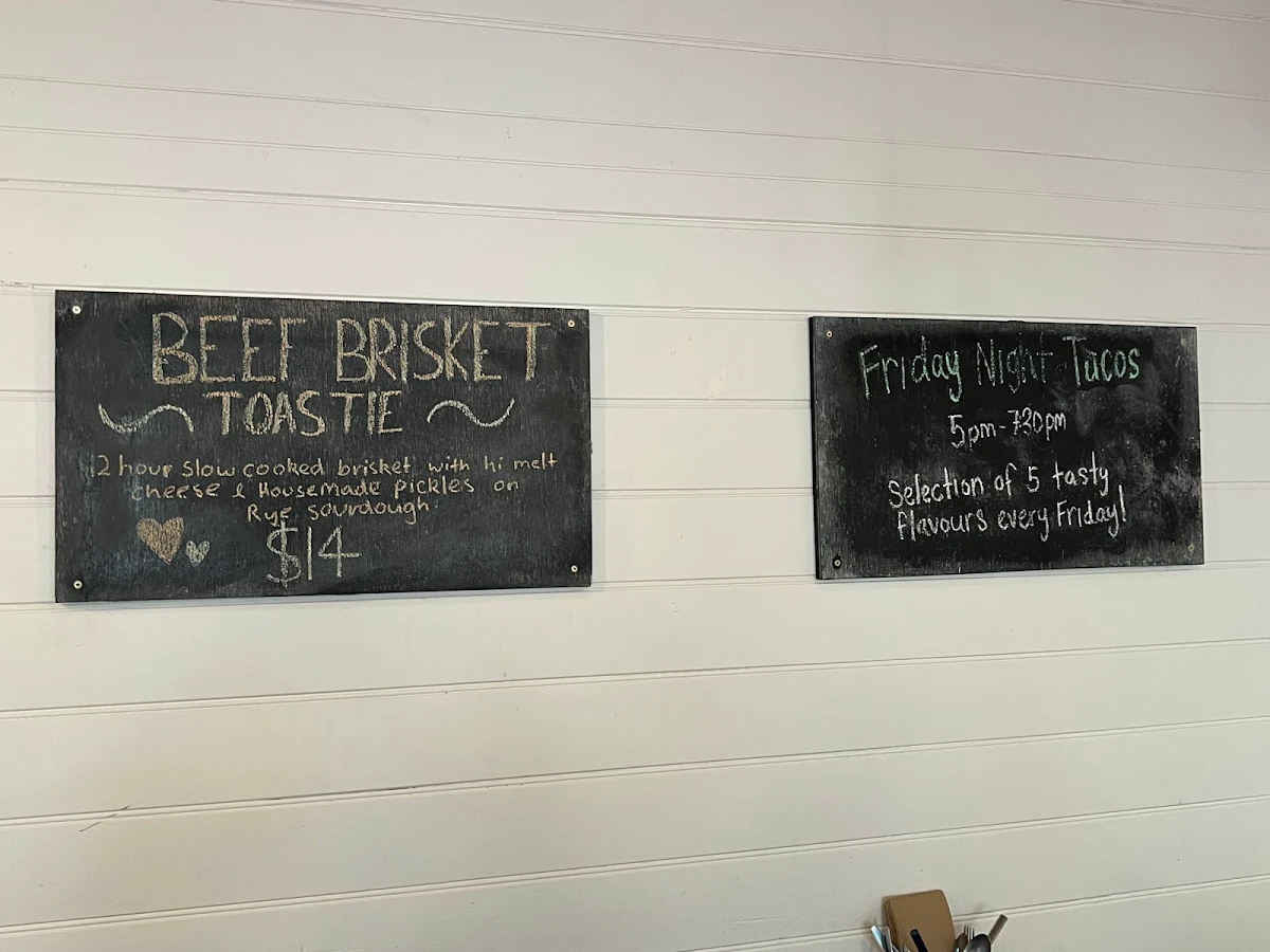 Menu, Finn & Co Cafe Springwood