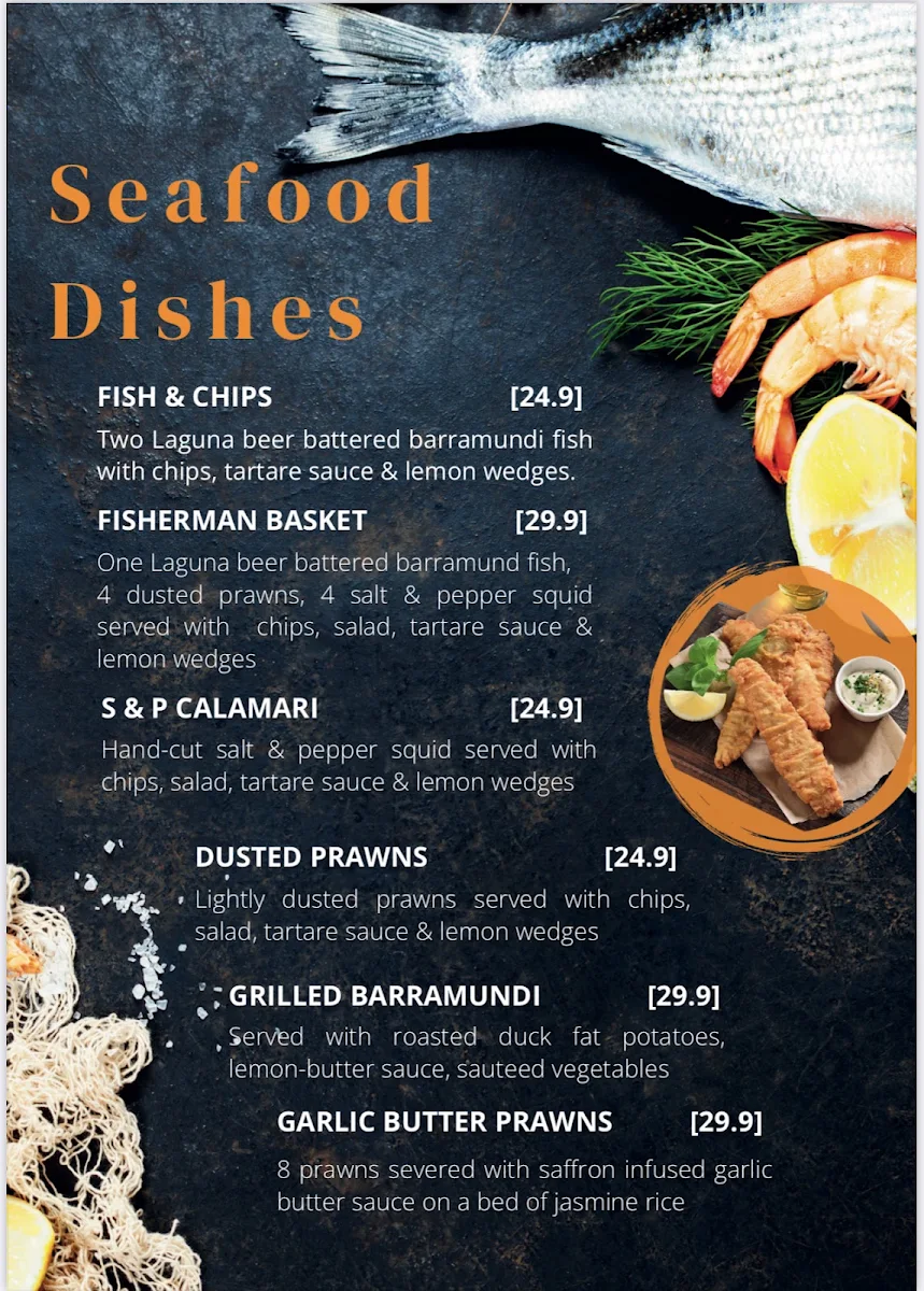 Menu, aroma @ ascot