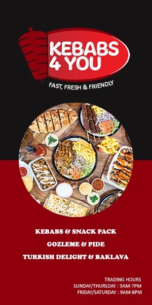 Menu, Kebabs 4 You