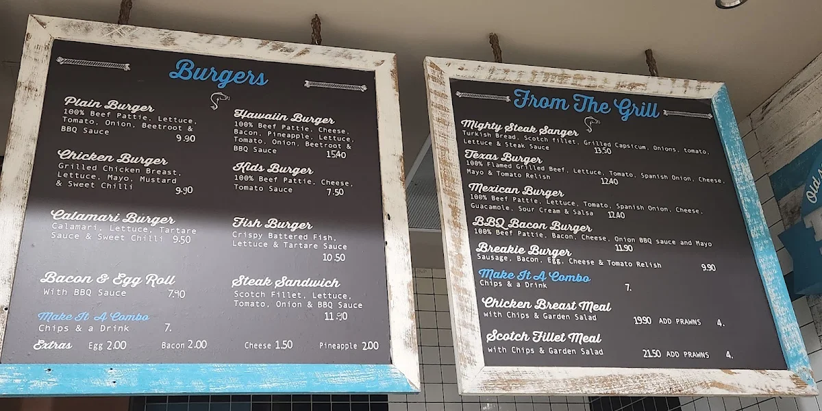 Menu, That's Fishy