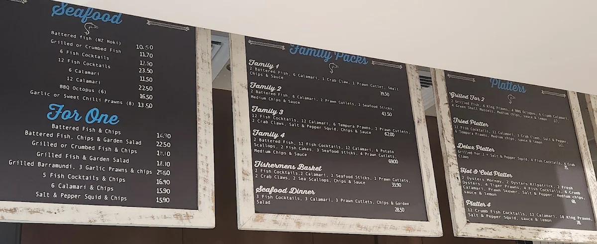 Menu, That's Fishy