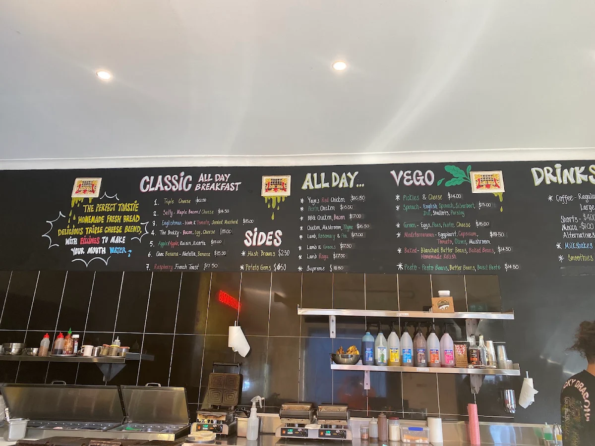 Menu, Toastettes