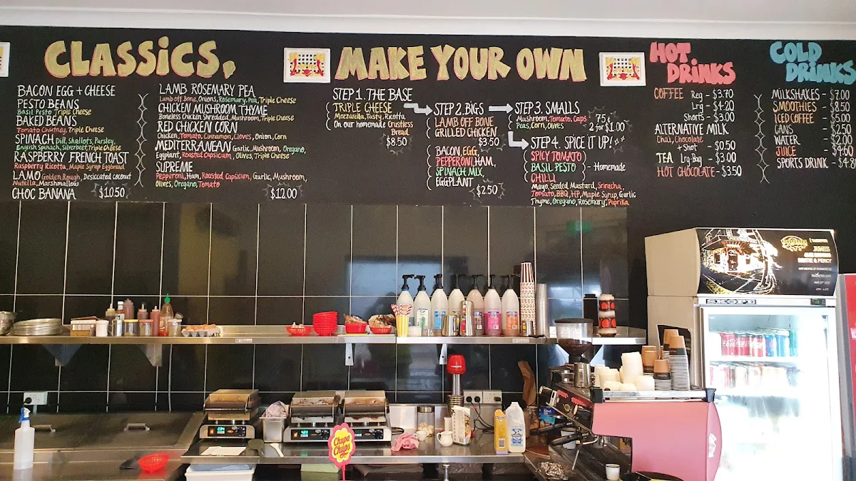 Menu, Toastettes