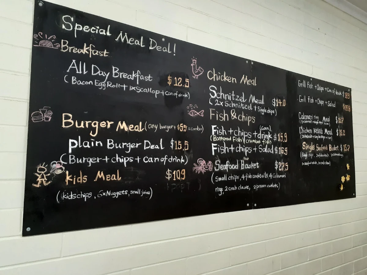 Menu, Florey Take Away