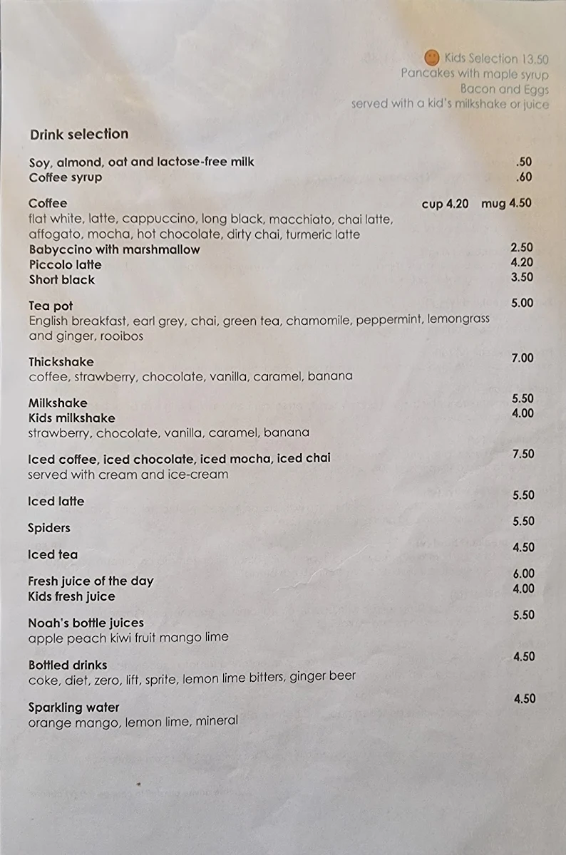 Menu photo 1
