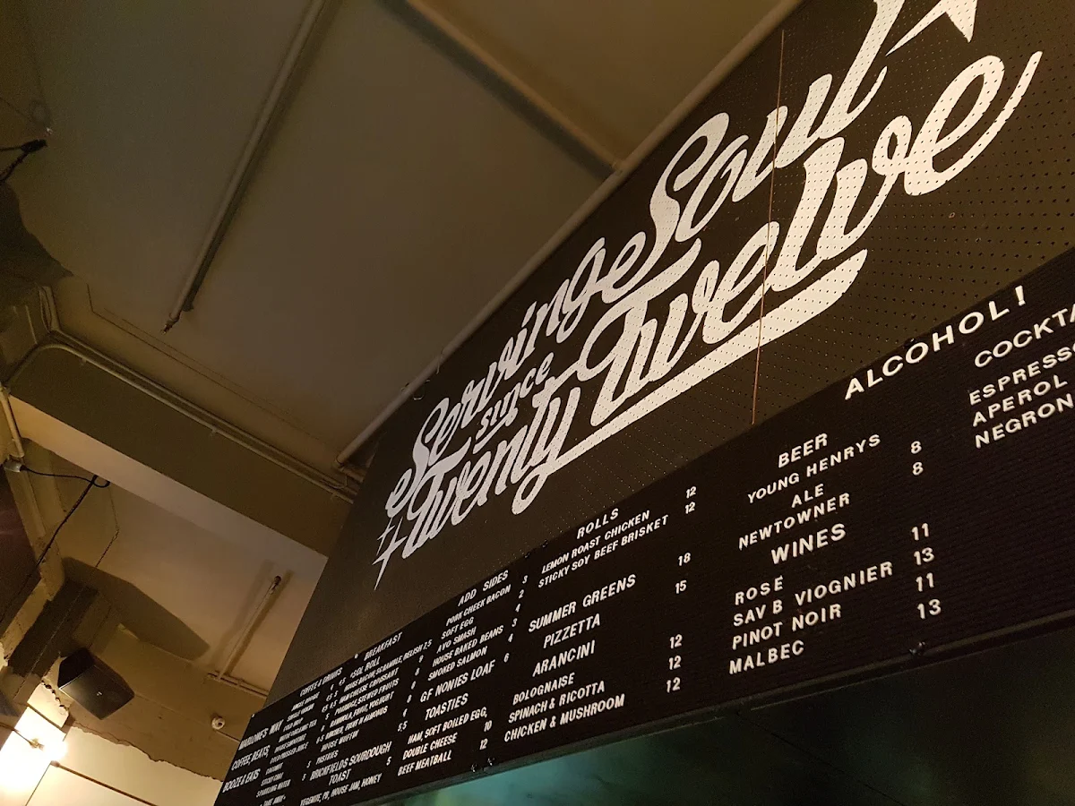 Menu, Marlowe's Way